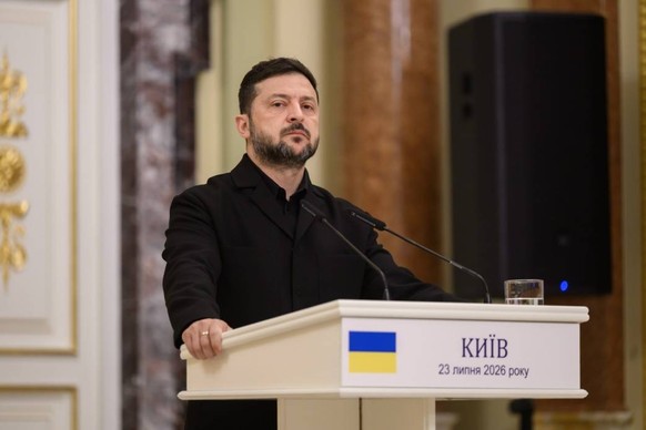 Le président ukrainien, Volodymyr Zelensky.