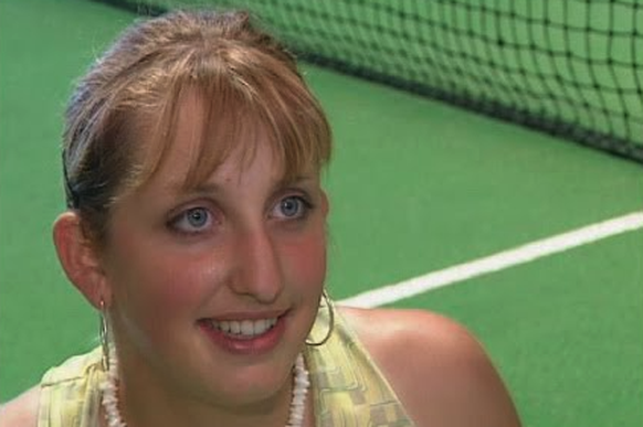 Timea Bacsinszky à 16 ans.