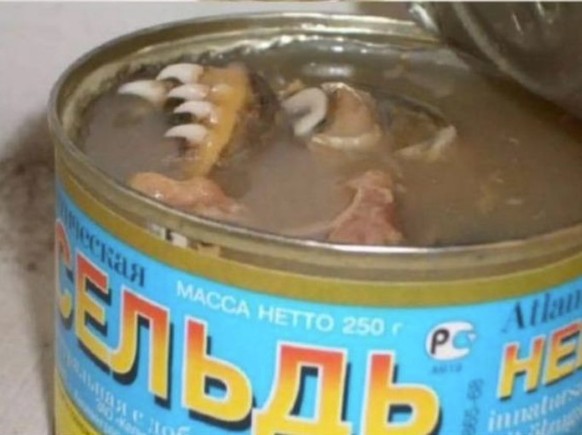 eklige Mahlzeiten, eckiges essen, anti Foodporn