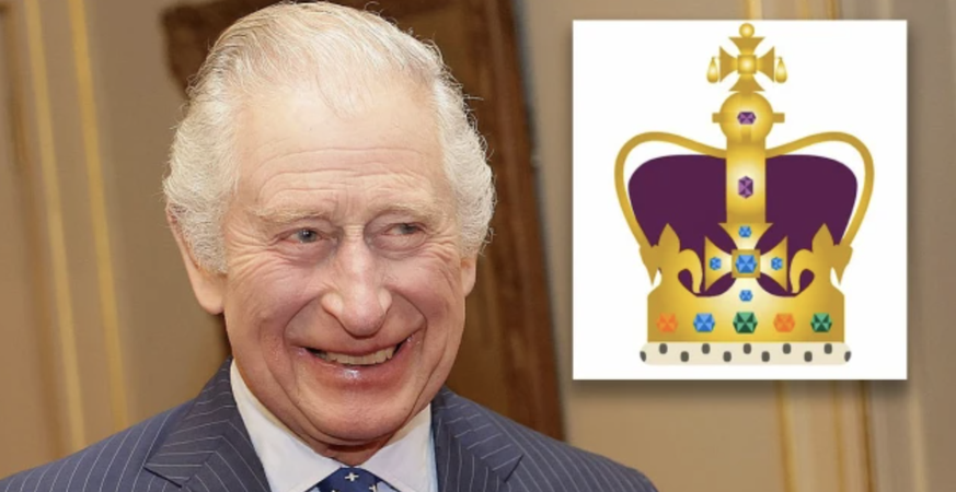 charless III emoji couronnement famille royale royaume-uni