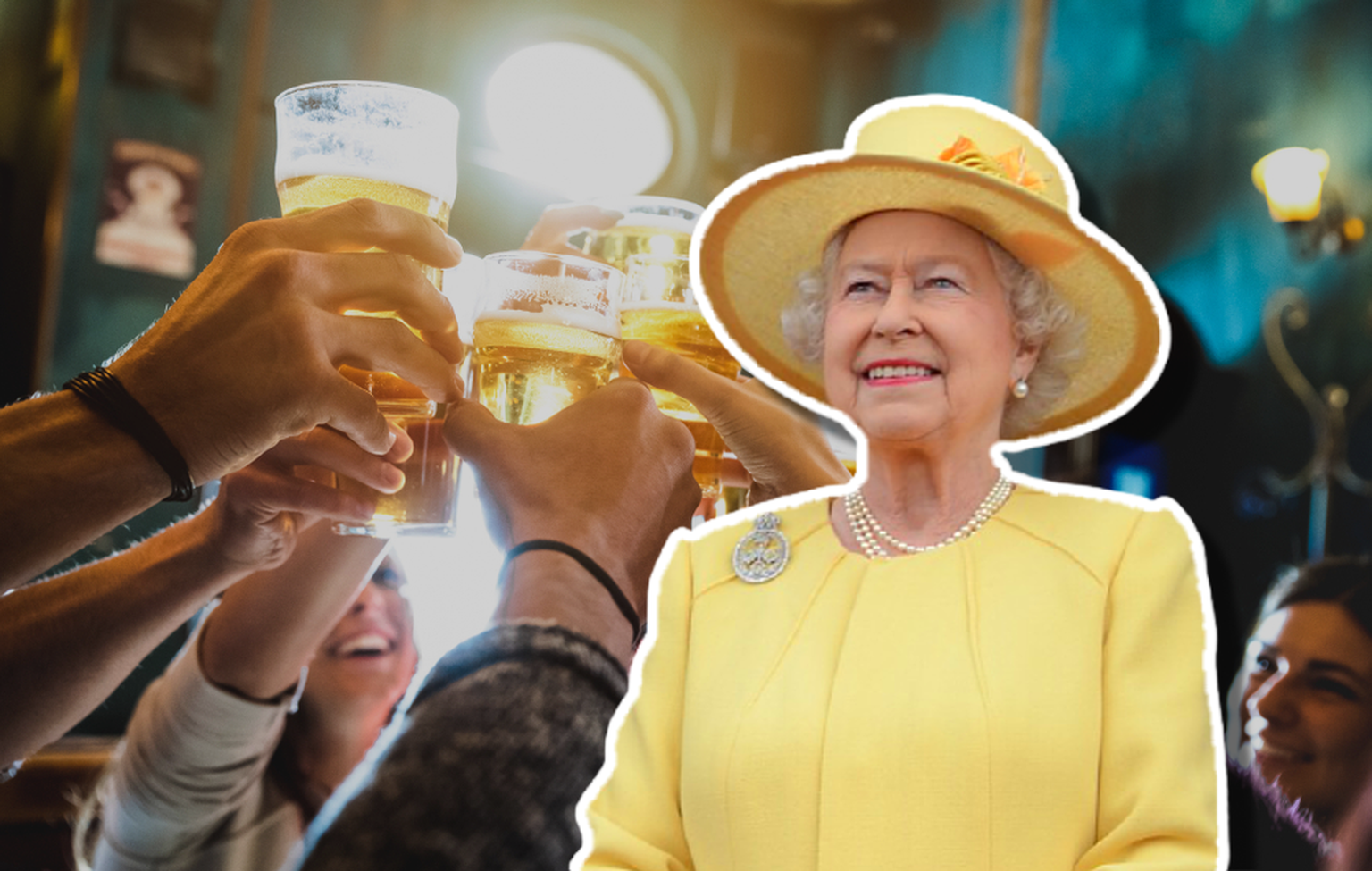 Arrêtez tout! La reine Elisabeth II lance sa propre marque de bière. Watson.