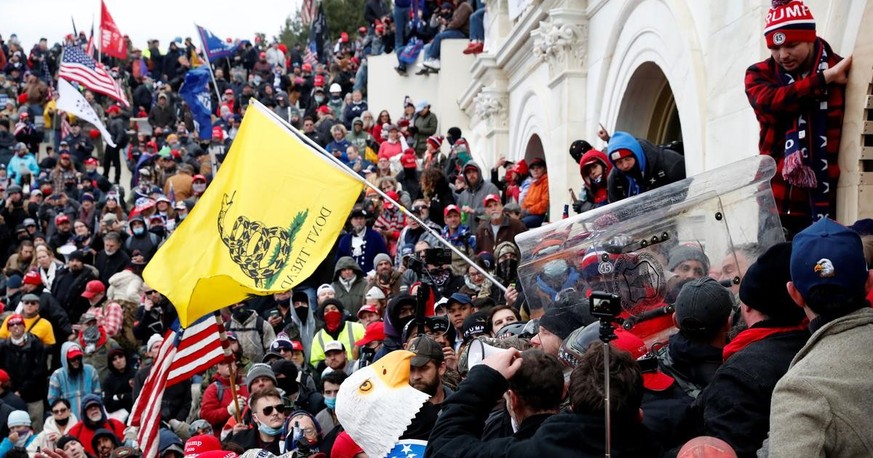 L'assaut du Capitole, le 6 janvier 2021, à Washington.