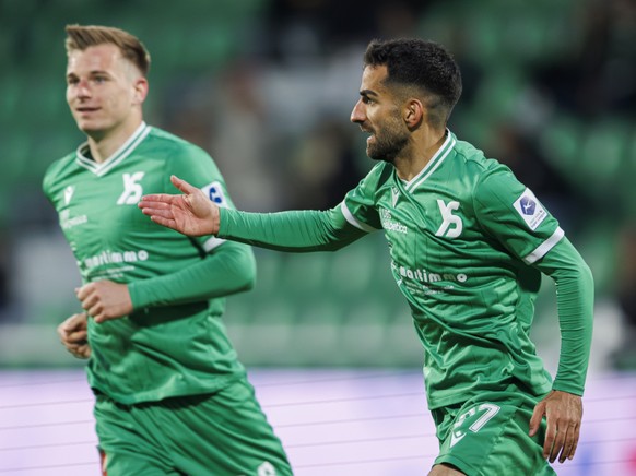 Varol Tasar (à droite): un premier but qui va compter.