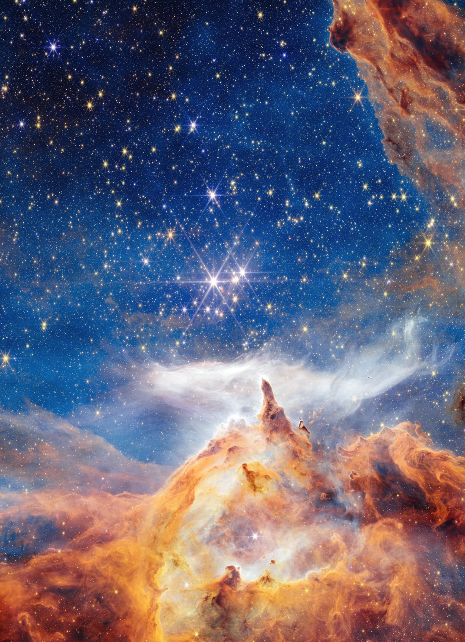 Shining Pismis 24
NASA’s James Webb Space Telescope captured this sparkling scene of star birth in an image released on Sept. 4, 2025. Called Pismis 24, this young star cluster resides in the core of  ...