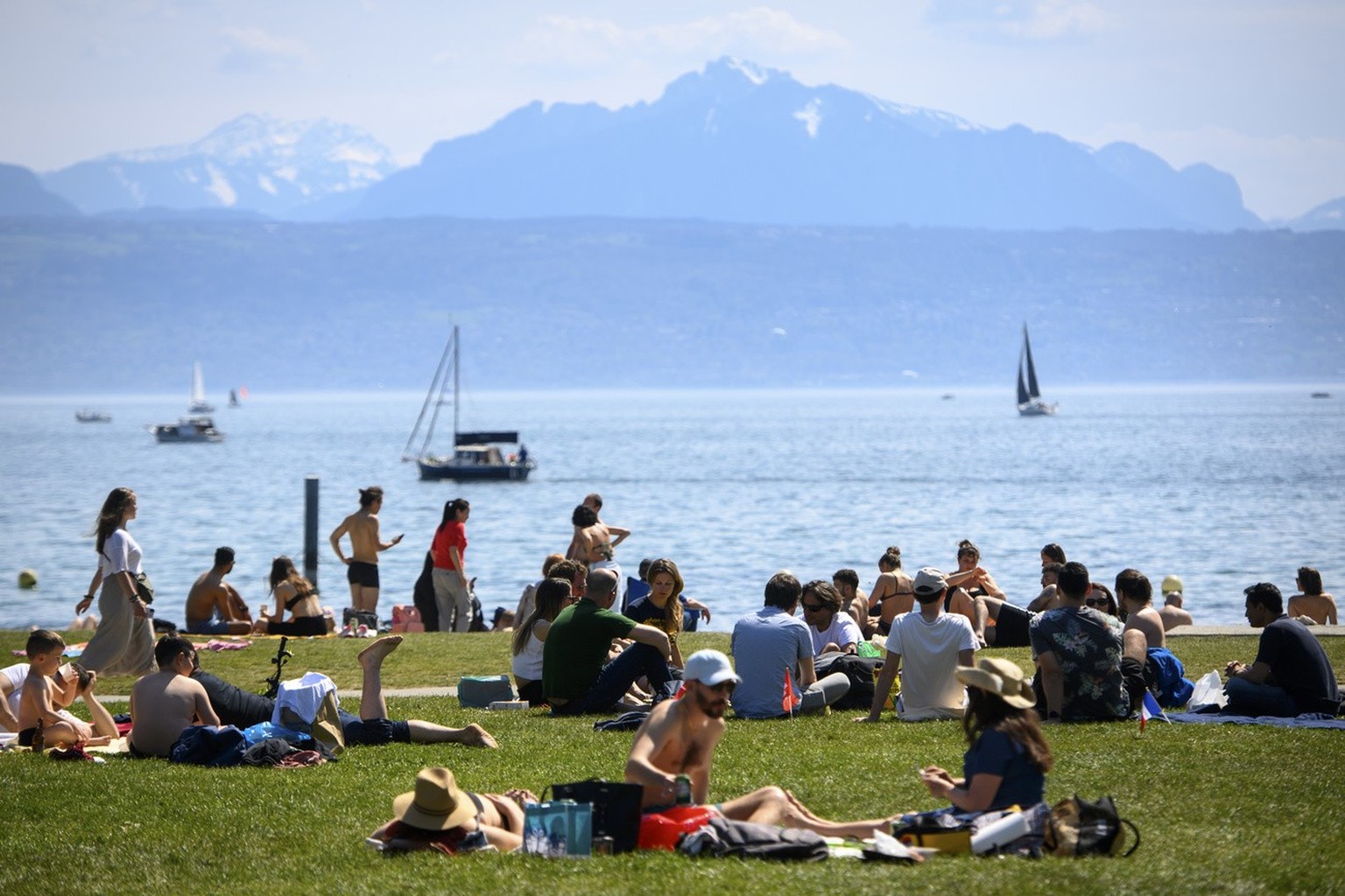 Les températures pourront dépasser les 25 degrés ce week-end en Suisse.