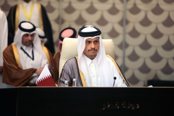 Le premier ministre du Qatar Mohammed bin Abdulrahman Al Thani.