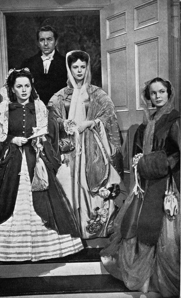 DEVOTION DEVOTION OLIVIA DEHAVILLAND, PAUL HENREID, IDA LUPINO, NANCY COLEMAN DEVOTION OLIVIA DEHAVILLAND as Charlotte Bronte, PAUL HENREID as the Reverend Arthur Nicholls, IDA LUPINO as Emily Devotio ...