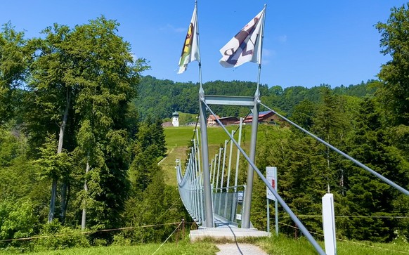Hängebrücke Grub SG/AR Rauszeit Hängebrücken