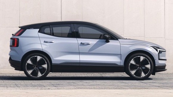 Kurz und knackig: Der EX30 ist Volvos kleinstes SUV.