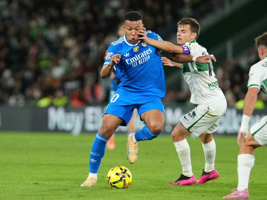 Kylian Mbappe et le Real freinés par Elche