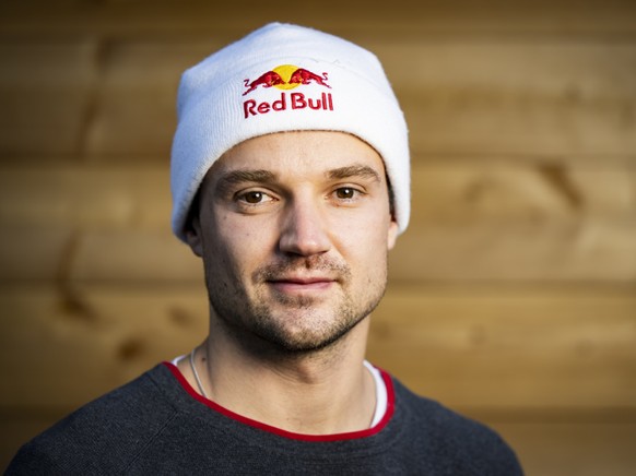 Fabian Bösch, ici photographié en octobre dernier à Saas-Fee, va effectuer ses derniers tricks avant de raccrocher les skis au printemps.
