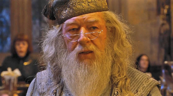 Michael Gambon dans la peau d'Albus.