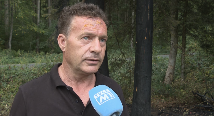Hajdin Limoni, 53 ans, s'est immédiatement mis à aider.