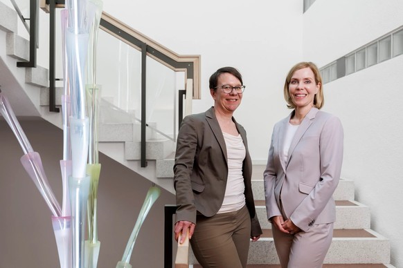 Geschäftsleiterin Christine Haenni (links) und Vizepräsidentin Katharina Hadorn vom Verband der Privatspitex fordern seit drei Jahren schärfere Regeln für Angehörigenpflege.