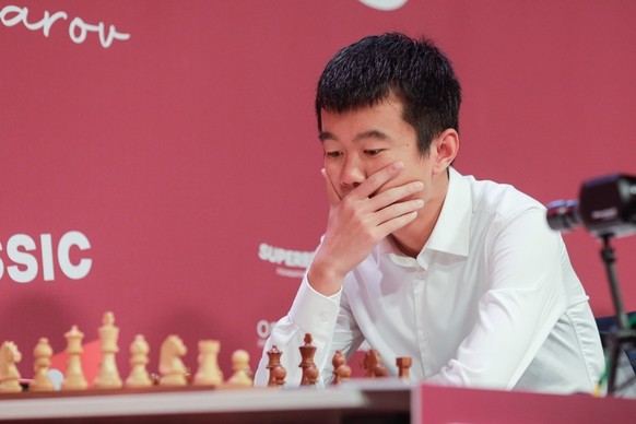 Ding Liren, champion du monde 2023.