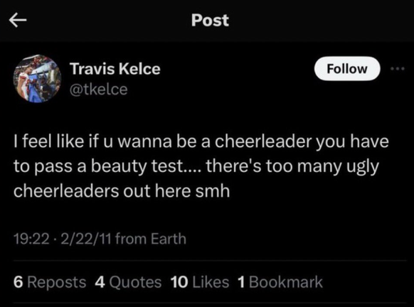 anciens tweets de Travis Kelce