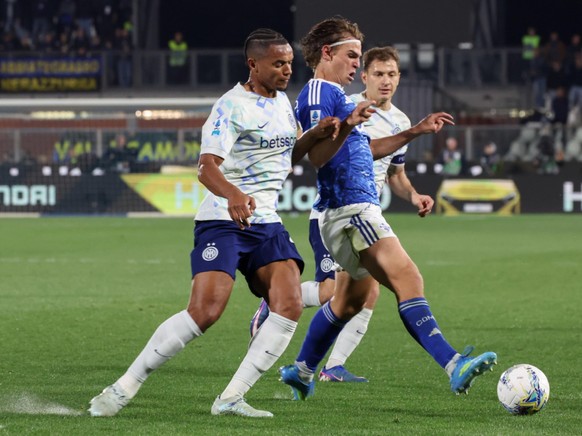 L'Inter Milan du défenseur suisse Manuel Akanji (à gauche) est bien parti pour remporter un nouveau scudetto.