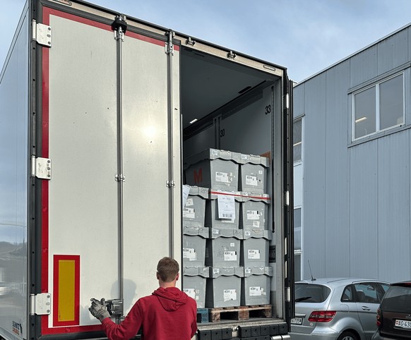 Migros Online Verteilbetrieb Logistikzentrum