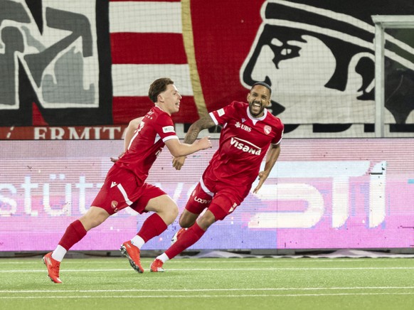 Michael Heule (à gauche) a brillé samedi face à Bâle