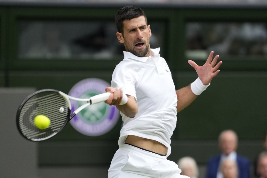 Wimbledon 2023: Djokovic en a marre d&#039;être épié à l&#039;entraînement. Novak Djokovic accuse le père de Carlos Alcaraz d&#039;avoir filmé son entraînement à Wimbledon.