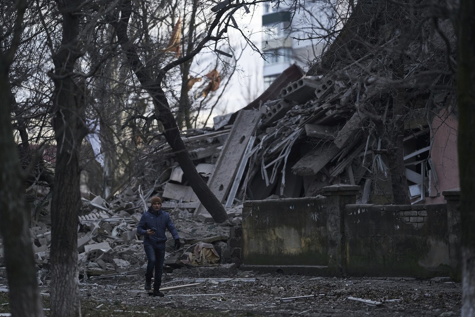 La guerre en images: La Russie transforme l&#039;Ukraine en champs de ruines