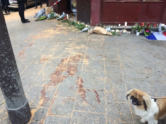 Devant le Carillon, le 14 novembre 2015.