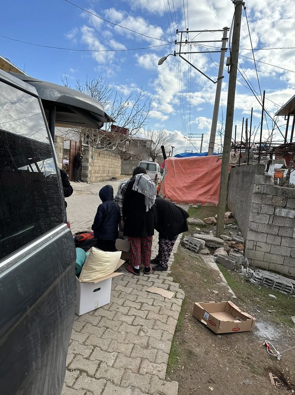 Les habitants sont touchés par la solidarité mondiale.