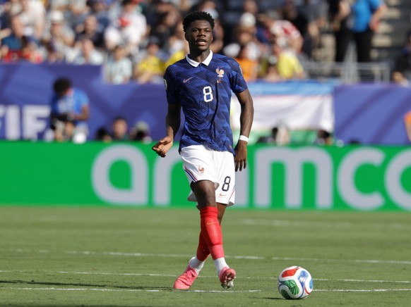 Aurélien Tchouaméni s'est blessé à l'entraînement.