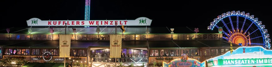 La tente à vin Kuffler est présente à l'Oktoberfest depuis 1984.