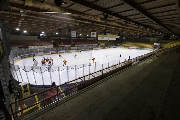 La patinoire de Graben à Sierre