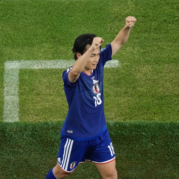 Ayase Ueda a signé un doublé face à la Tunisie