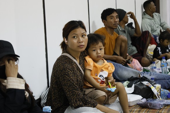 epa13162620 Survivors of a ferry accident receive medical assistance in Padangbai Port, Bali, Indonesia, 12 August 2026. According to he National Search and Rescue Agency of Indonesia (BASARNAS), pass ...