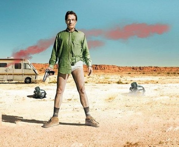 Walter White interprété par l'excellent Bryan Cranston.