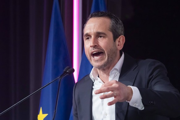 Paris, France February 8, 2026 - Political rally of the Socialist Party PS. This meeting aims to present the party s strategy for the upcoming municipal elections, notably through alliances with the C ...