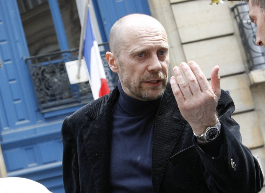 Dieudonne lay down his list for the European election in Paris Alain Soral lay down his list for the European election in Paris, France on May 13, 2009. Photo by Thibault Camus/ABACAPRESS.COM Paris Fr ...