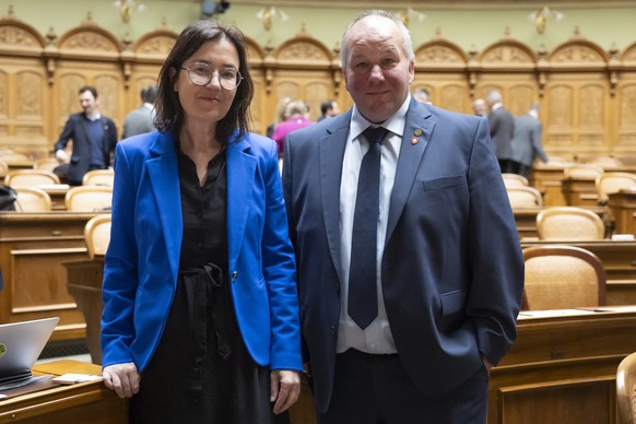 Avec la socialiste Martine Docourt.