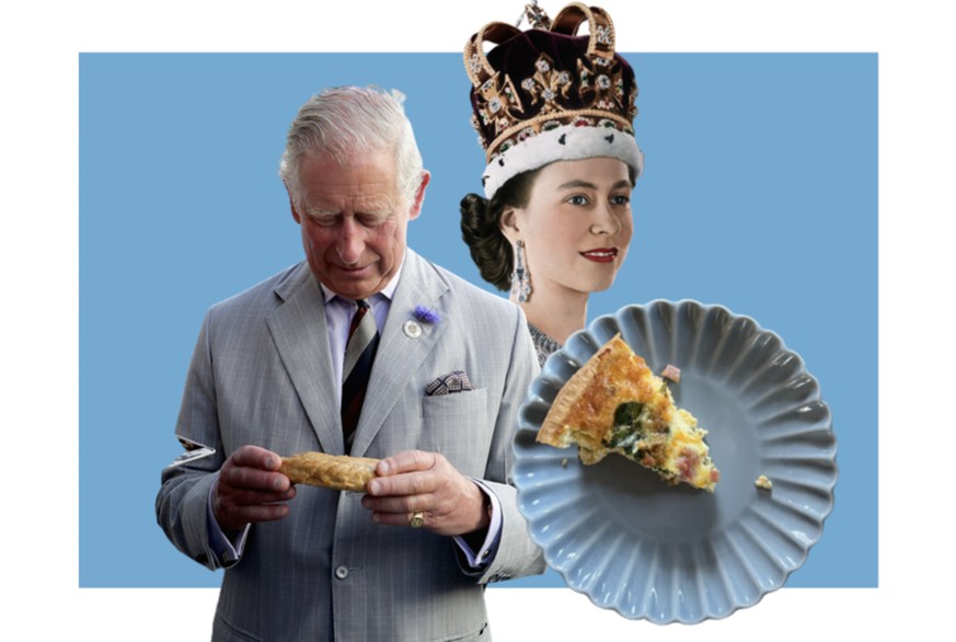 Charles a choisi un drôle de plat pour son couronnement