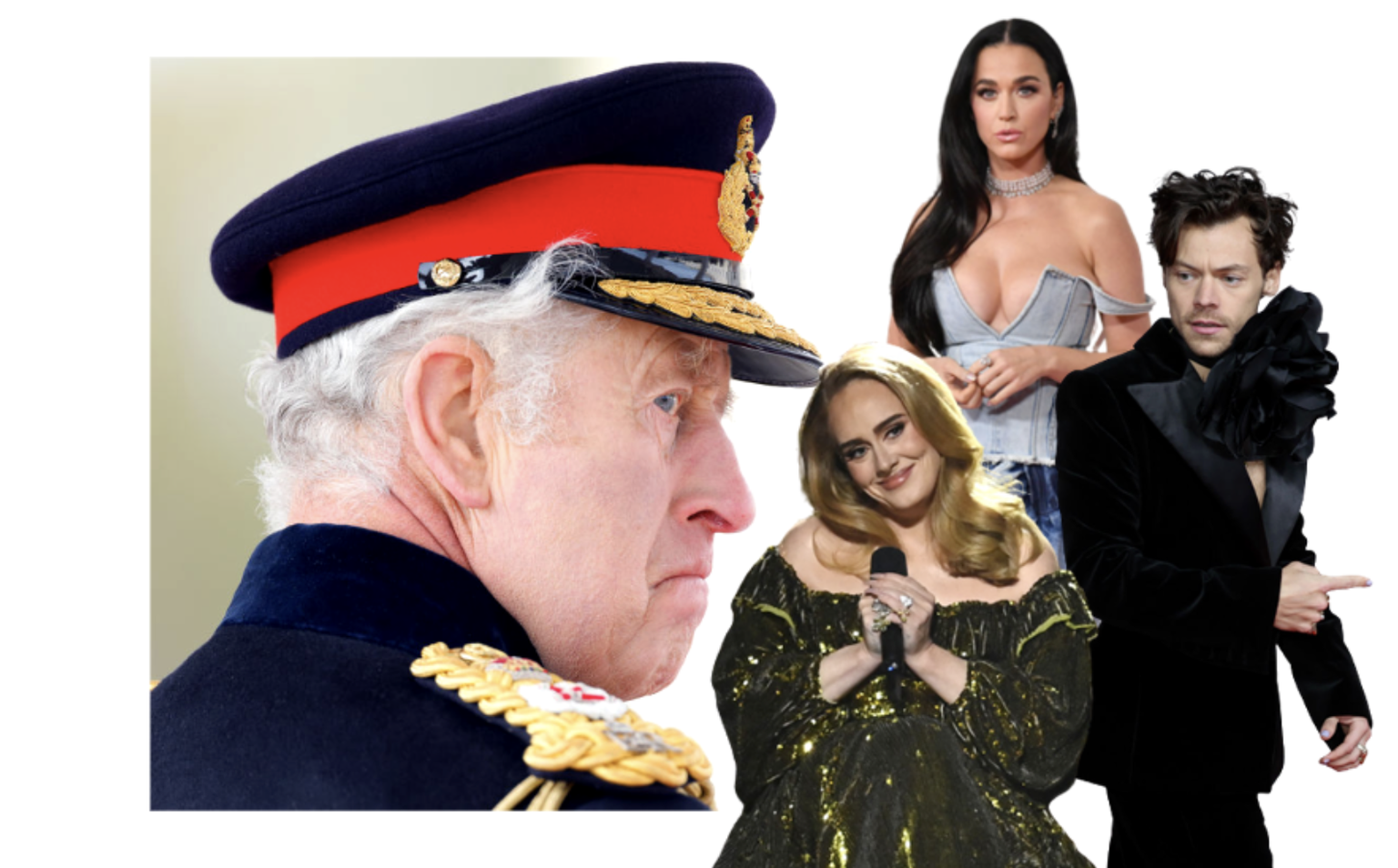 Katy Perry, Harry Styles et Adele ont tout les deux décliné l&#039;invitation de performer au concert du couronnement de Charles III.