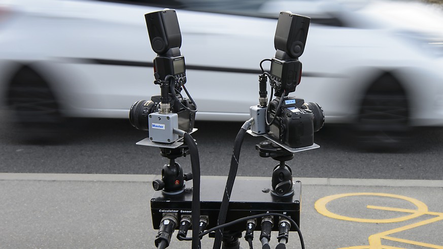 Un radar installé à l&#039;avenue de l&#039;Elysée à Lausanne a flashé 7500 véhicules en quelques jours (photo d&#039;illustration).