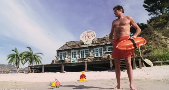 david hasselhoff in Der SpongeBob Schwammkopf Film