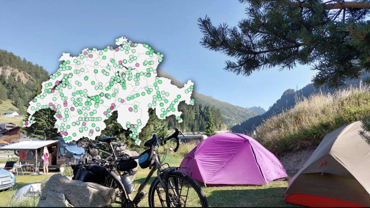 Voici les meilleurs campings de Suisse