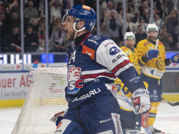 Chris Baltisberger a inscrit le but décisif contre Davos