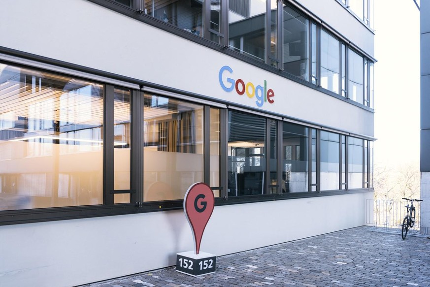 Bureaux Google à Zürich, en Suisse.