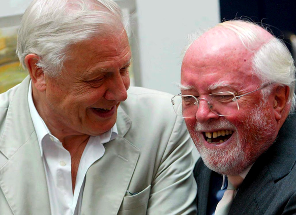David Attenborough et Richard Attenborough en 2006.