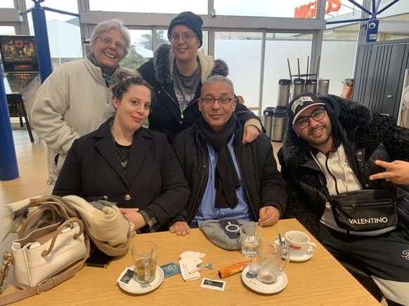 La famille de Fethi et Chantal. Vernier, 3 décembre 2025.