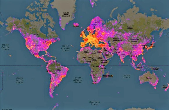 27 cartes du monde qui le montrent différemment27 cartes du monde qui le montrent différemment
