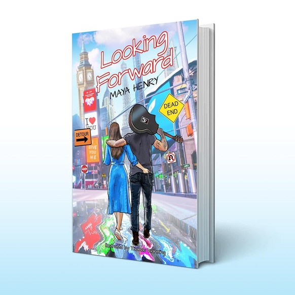 La couverture du livre de Maya Henry, «Looking Forward»