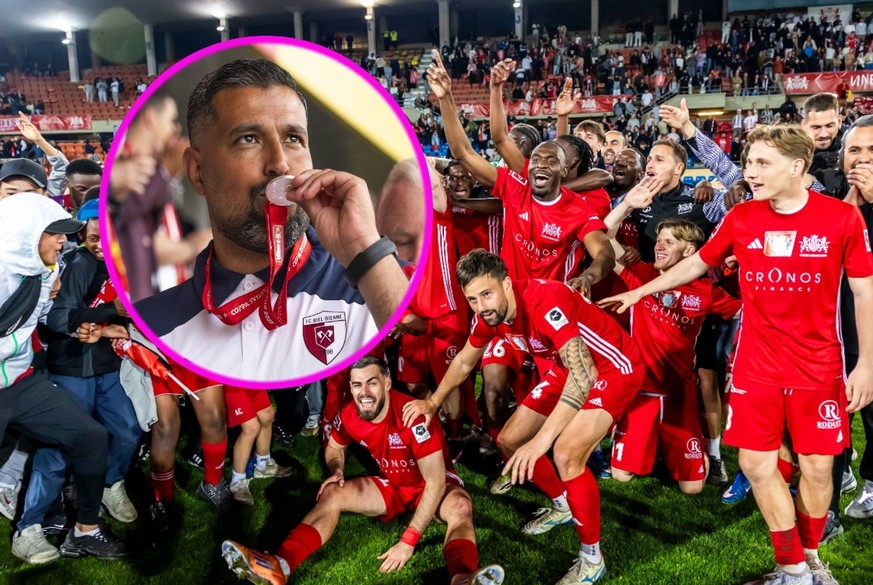 Le coach de Bienne à Ouchy: «Kiffez, c'est un truc de fou!»