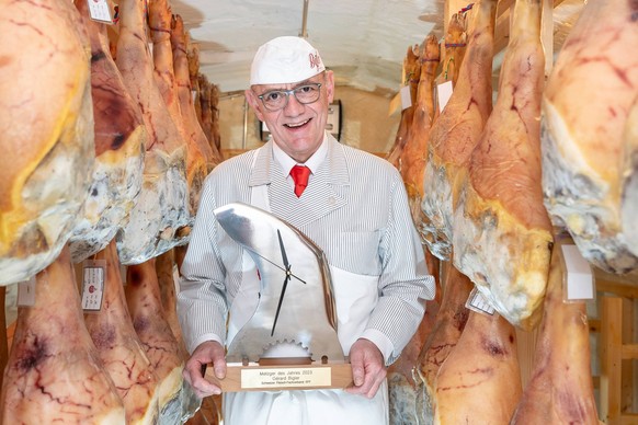 Cave à jambon cru de Gérard Bigler à Schnottwil