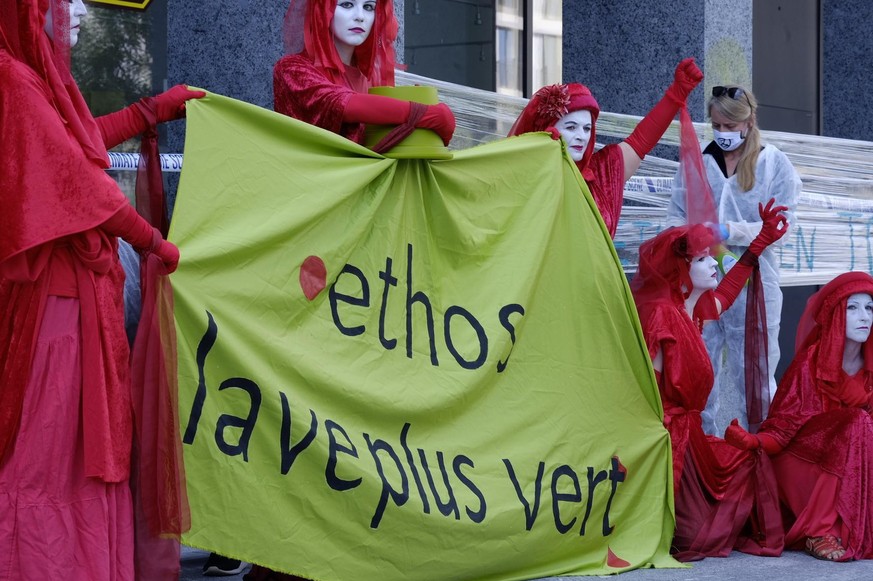 Extinction Rebellion affirme avoir gagné une bataille à Genève vendredi